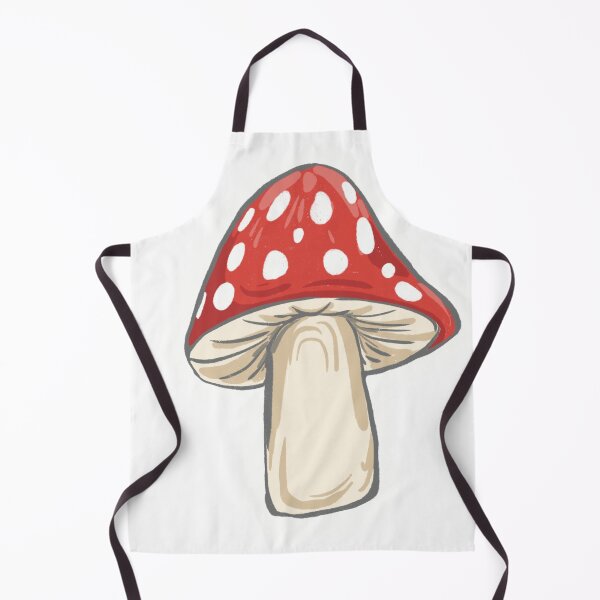 Item preview, Red mushroom illustration designed and sold by jodeckdoodles.