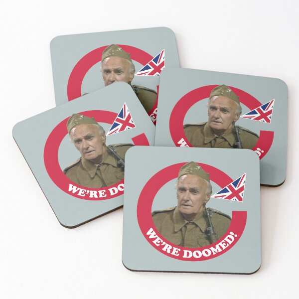 Item preview, The We're Doomed (Private Frazer catchphrase) designed and sold by franklinprintco.