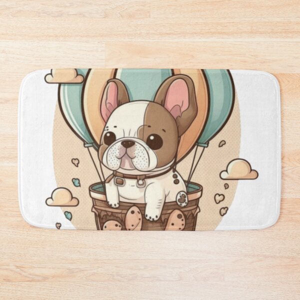 Item preview, Frenchie in a Hot Air Balloon French Bulldog  designed and sold by PetsEnough.
