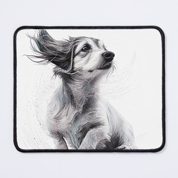 Item preview, Dog Art, a realistic dog drawing puppy sketch.  Dog Sketch designed and sold by PhotoCreationXP.
