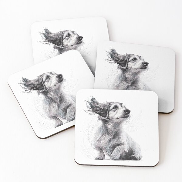 Item preview, Dog Art, a realistic dog drawing puppy sketch.  Dog Sketch designed and sold by PhotoCreationXP.