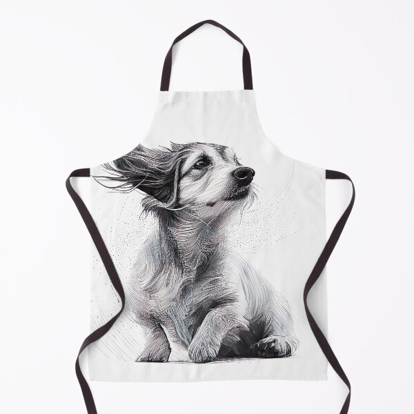 Item preview, Dog Art, a realistic dog drawing puppy sketch. Dog Sketch designed and sold by PhotoCreationXP.