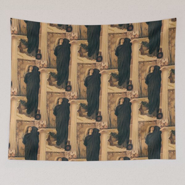 Item preview, Frederic Leighton Electra At The Tomb Of Agamemnon Mythology designed and sold by TeeARTHY.
