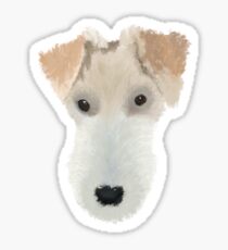 Wire Hair Fox Terrier Dog Sticker