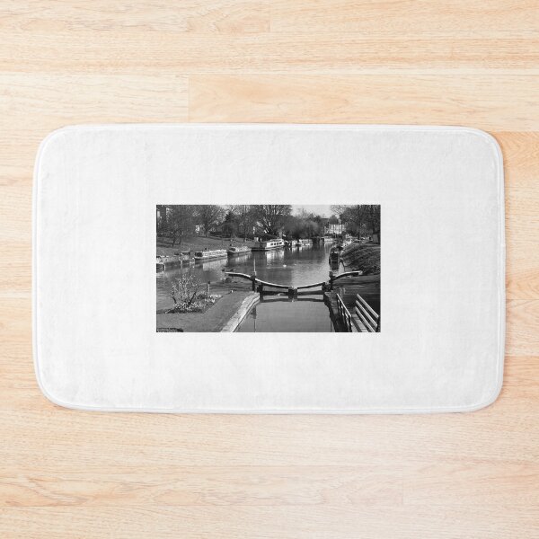 Item preview, Boathouses on River Stort. Bishop's Storford, Essex, England designed and sold by Igor Pozdnyakov.
