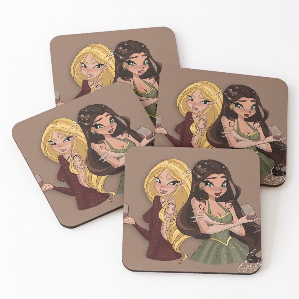 Item preview, Aelin and Lysandra x Winx designed and sold by sabrinaarts14.