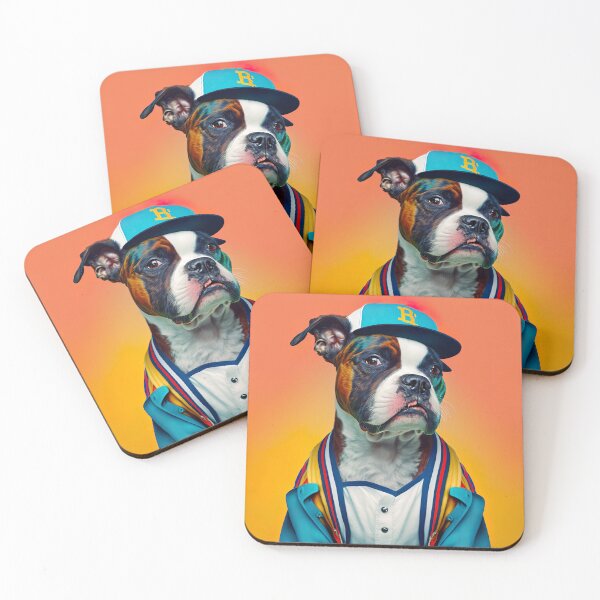 Item preview, Dog Wearing Baseball Uniform Team designed and sold by unrealartwork.