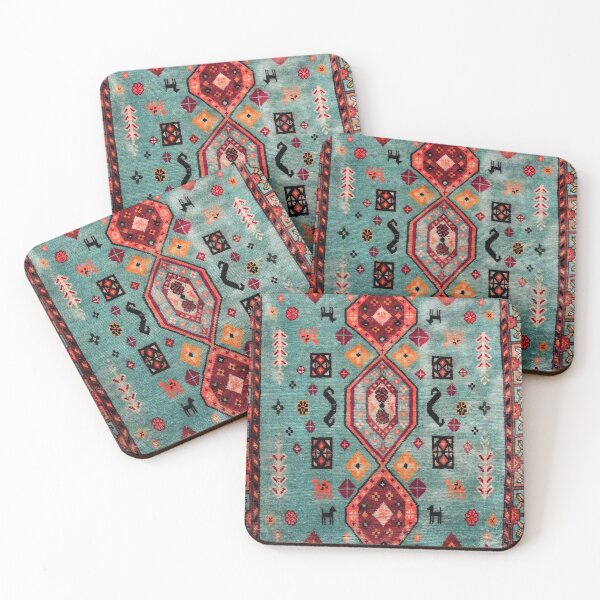 Item preview, Moroccan Traditional Carpet Artwork designed and sold by SpaceBazaar.