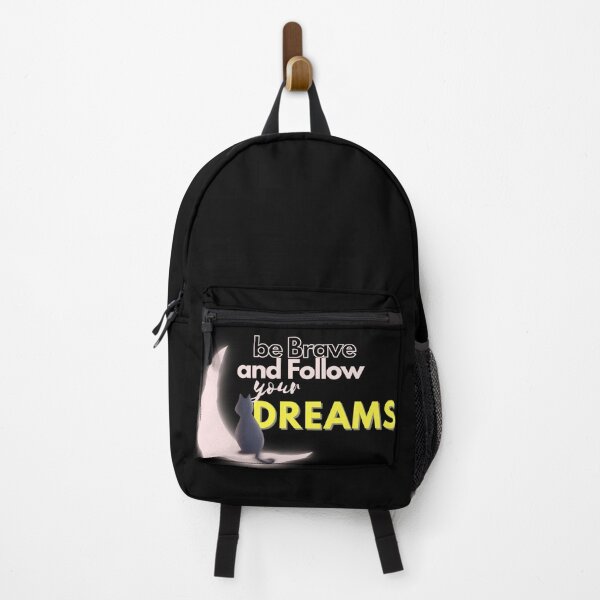 Item preview, Be Brave and Follow your Dreams, cat moon designed and sold by AtergK.