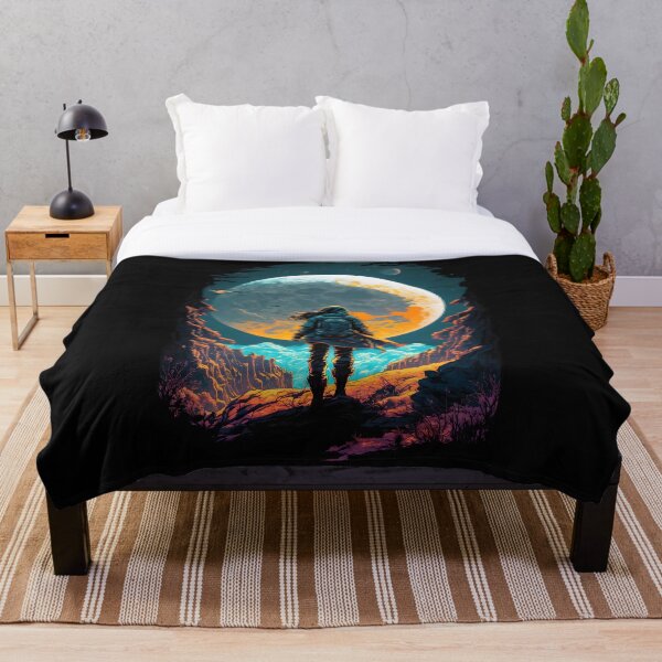 Item preview, Astronaut discovering the wonders of an unexplored planet  designed and sold by BmoreCreative.