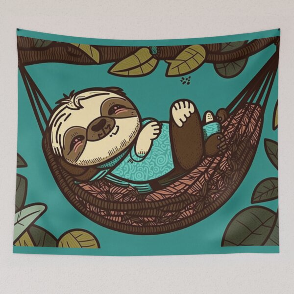 Item preview, Sleepy Sloth designed and sold by wildlifezen.
