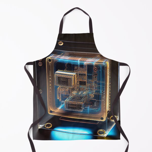 Item preview, Transparent CPU designed and sold by DigitizedArt.