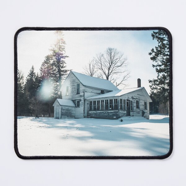 Item preview, A Cold Month l Winter Abandoned House Photography designed and sold by KEnzPhotography.