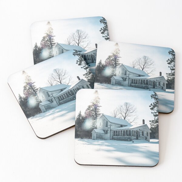 Item preview, A Cold Month l Winter Abandoned House Photography designed and sold by KEnzPhotography.