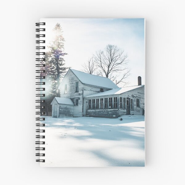 Item preview, A Cold Month l Winter Abandoned House Photography designed and sold by KEnzPhotography.