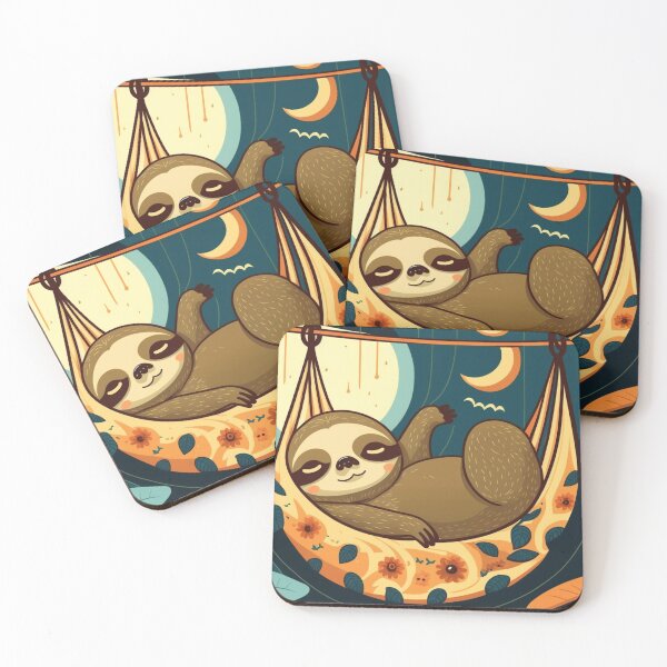 Item preview, Rest and Relax Sloth designed and sold by wildlifezen.