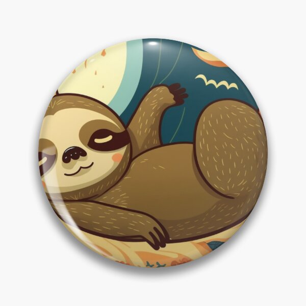 Item preview, Rest and Relax Sloth designed and sold by wildlifezen.