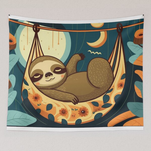 Item preview, Rest and Relax Sloth designed and sold by wildlifezen.
