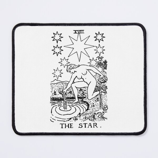 Item preview, Tarot - The Star XVII designed and sold by liberatoryart.