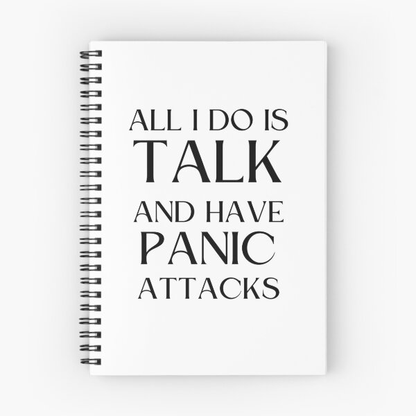 Item preview, All I Do Is Talk And Have Panic Attacks Essential T-Shirt designed and sold by YouSsefHN05.
