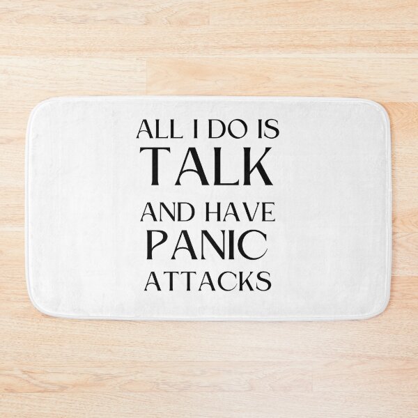 Item preview, All I Do Is Talk And Have Panic Attacks Essential T-Shirt designed and sold by YouSsefHN05.