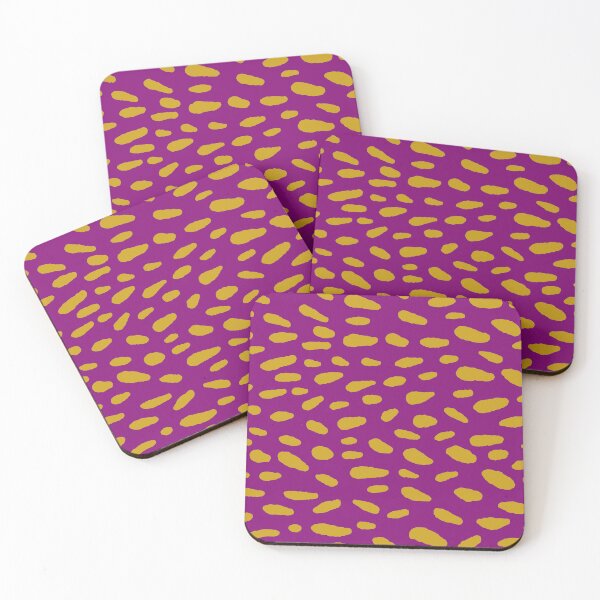 Item preview, Imperfect dots pattern in magenta and yellow designed and sold by Miss-Belle.