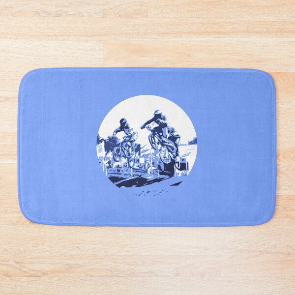 Item preview, blue dad bmx totally rad designed and sold by ricobarinas.