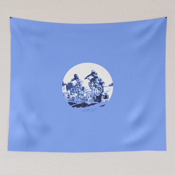 Item preview, blue dad bmx totally rad designed and sold by ricobarinas.