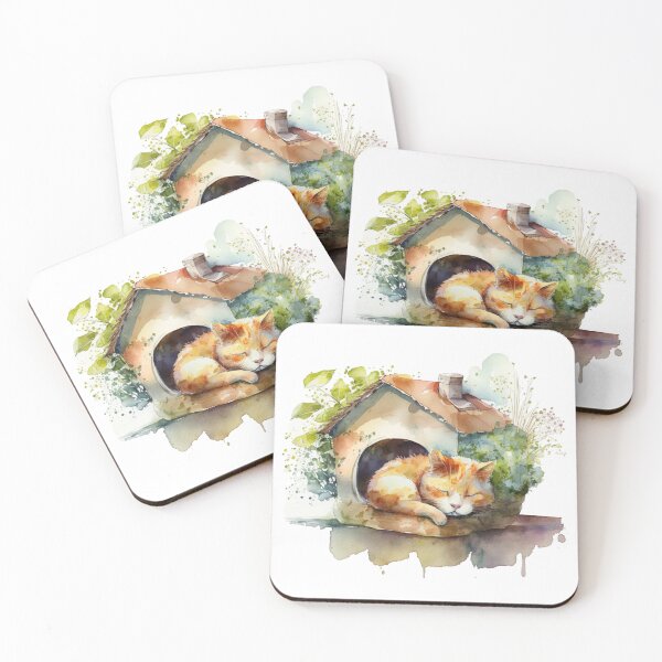 Item preview, home is where your cat lives designed and sold by printiesart.
