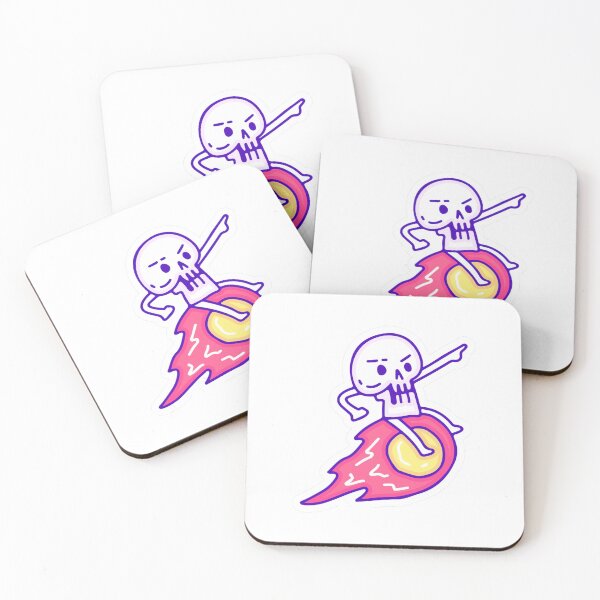 Item preview, A Sticker of a cute meteor cartoon designed and sold by A-B-H.
