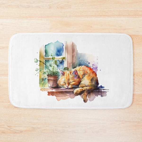 Item preview, home is where your cat lives designed and sold by printiesart.