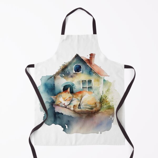 Item preview, home is where your cat lives designed and sold by printiesart.