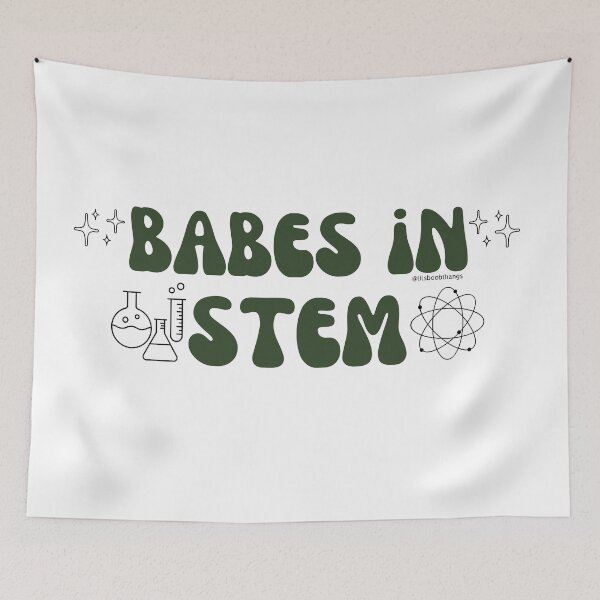 Item preview, Babes in STEM. v8, science, atoms, test tubes |  @lilsboobthangs designed and sold by lilsboobthangs.