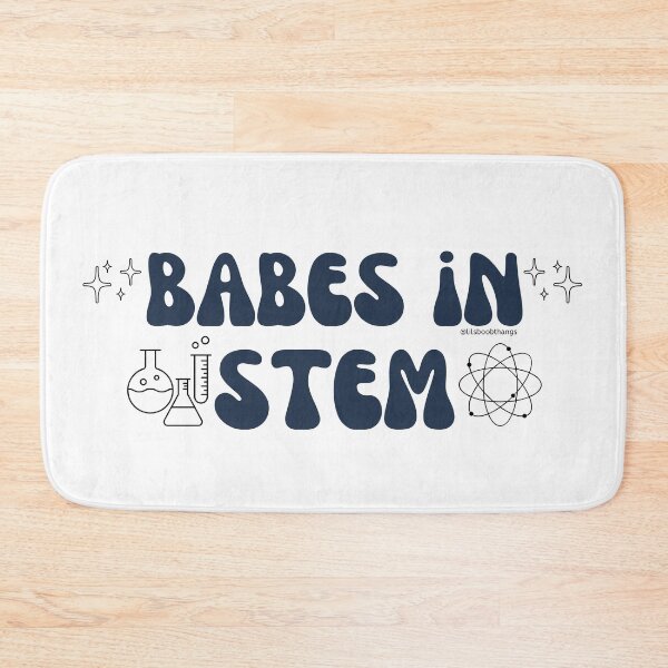 Item preview, Babes in STEM. v9, science, atoms, test tubes |  @lilsboobthangs designed and sold by lilsboobthangs.