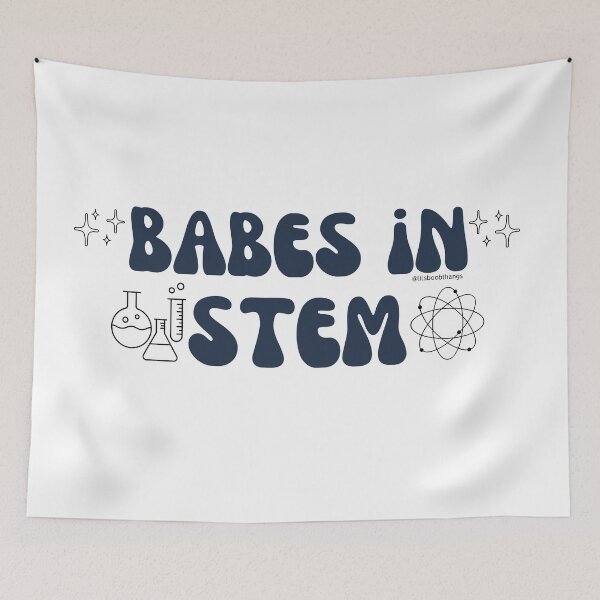 Item preview, Babes in STEM. v9, science, atoms, test tubes |  @lilsboobthangs designed and sold by lilsboobthangs.
