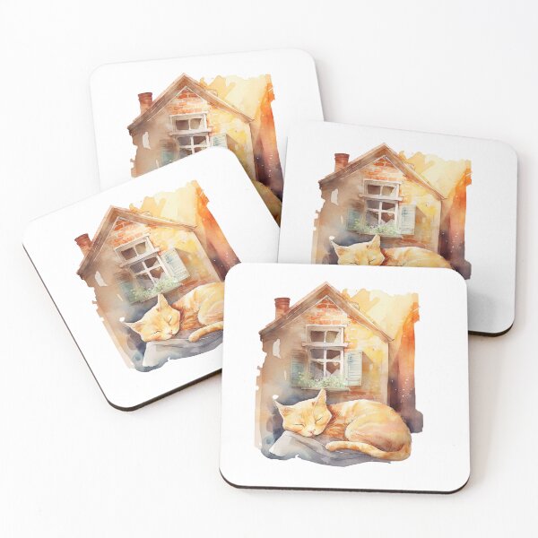 Item preview, home is where your cat lives designed and sold by printiesart.