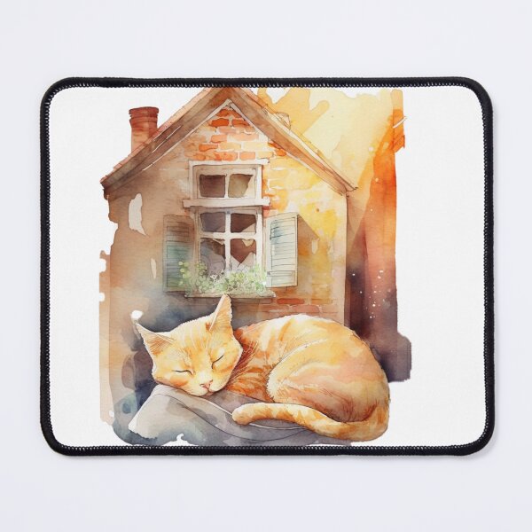 Item preview, home is where your cat lives designed and sold by printiesart.