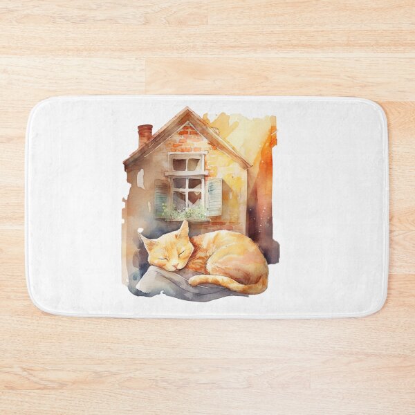 Item preview, home is where your cat lives designed and sold by printiesart.