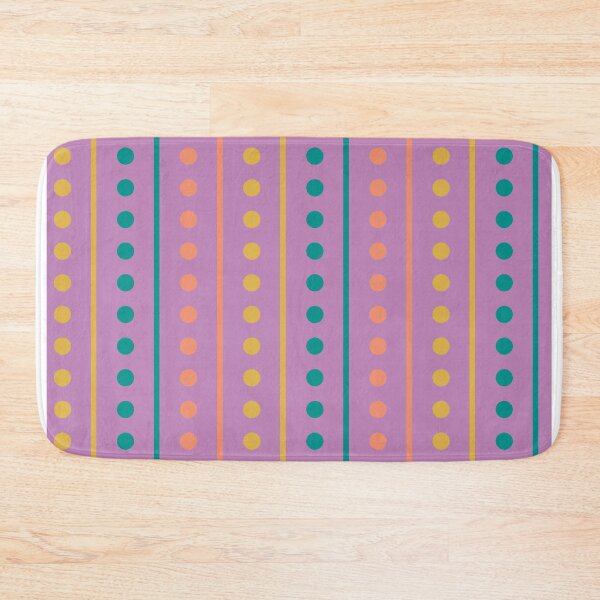 Item preview, Polka dots on purple designed and sold by pnkpopcorn.