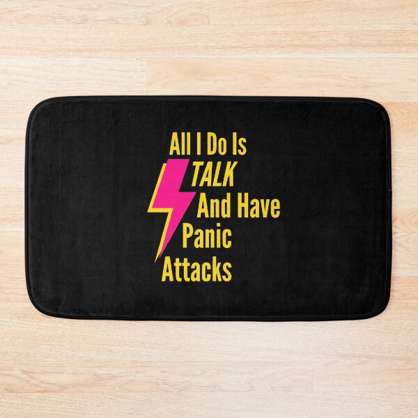 Item preview, All I Do Is Talk And Have Panic Attacks Essential T-Shirt designed and sold by YouSsefHN05.