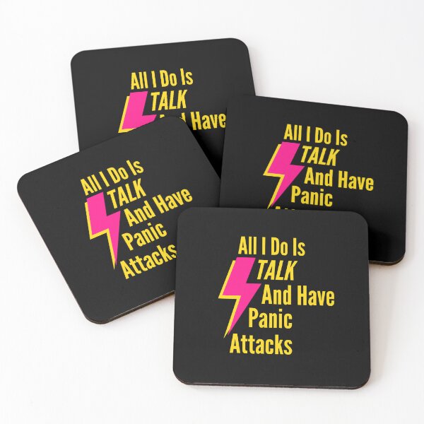 Item preview, All I Do Is Talk And Have Panic Attacks Essential T-Shirt designed and sold by YouSsefHN05.