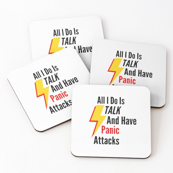 Item preview, All I Do Is Talk And Have Panic Attacks Essential T-Shirt designed and sold by YouSsefHN05.