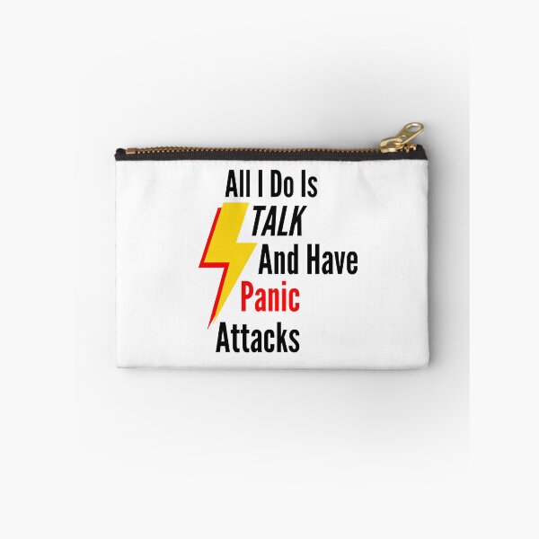 Item preview, All I Do Is Talk And Have Panic Attacks Essential T-Shirt designed and sold by YouSsefHN05.