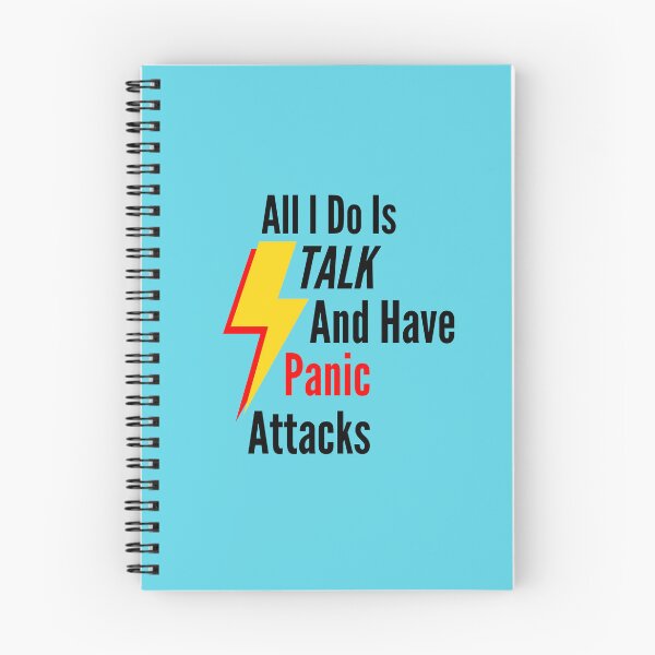 Item preview, All I Do Is Talk And Have Panic Attacks Essential T-Shirt designed and sold by YouSsefHN05.