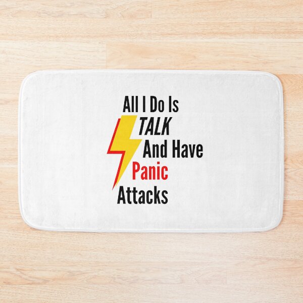 Item preview, All I Do Is Talk And Have Panic Attacks Essential T-Shirt designed and sold by YouSsefHN05.
