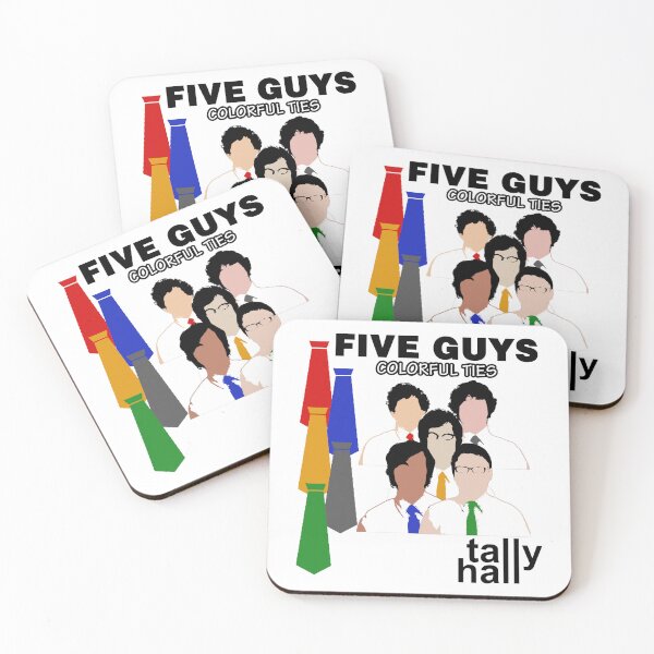 Item preview, Tally Hall - Five Guys Colorful Ties designed and sold by BigFlex-Store.
