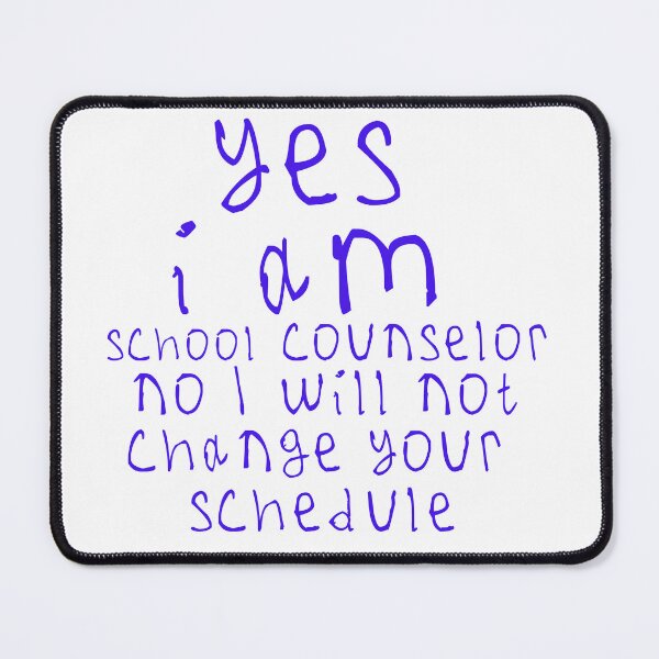 Item preview, Yes i am a school counselor designed and sold by kinpirks.
