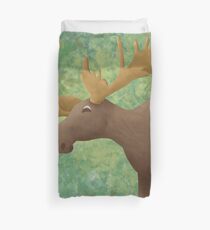 Moose Madness Duvet Cover