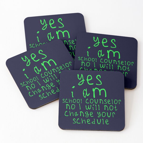 Item preview, Yes i am a school counselor designed and sold by kinpirks.