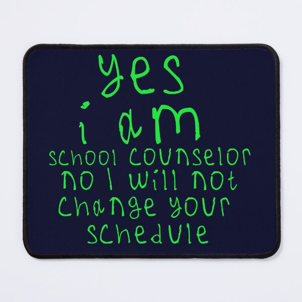 Item preview, Yes i am a school counselor designed and sold by kinpirks.